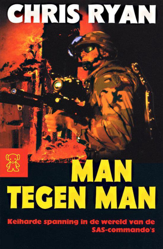 Cover van het boek 'Man tegen man' van Chris Ryan