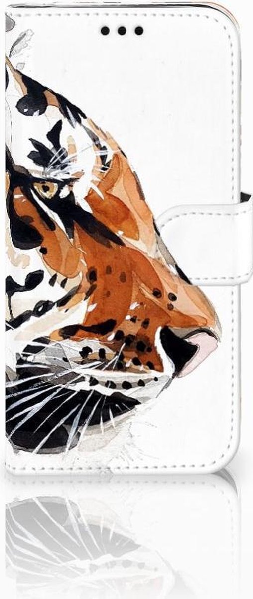 Hoesje Samsung Galaxy J5 2017 Watercolor Tiger