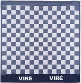 Viré Kitchen Blok Theedoek (6 Stuks) - 60x60 cm - Blauw