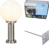 QAZQA sfera - Retro Staande Buitenlamp | Staande Lamp voor buiten - 1 lichts - H 500 mm - Staal - Buitenverlichting
