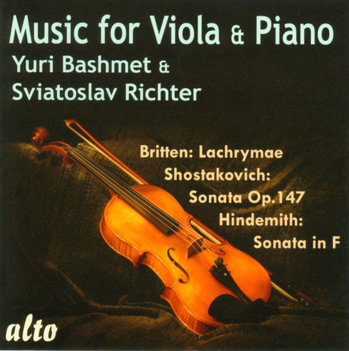 Yuri/Richter Sviatoslav Bashmet - Music For Viola & Piano