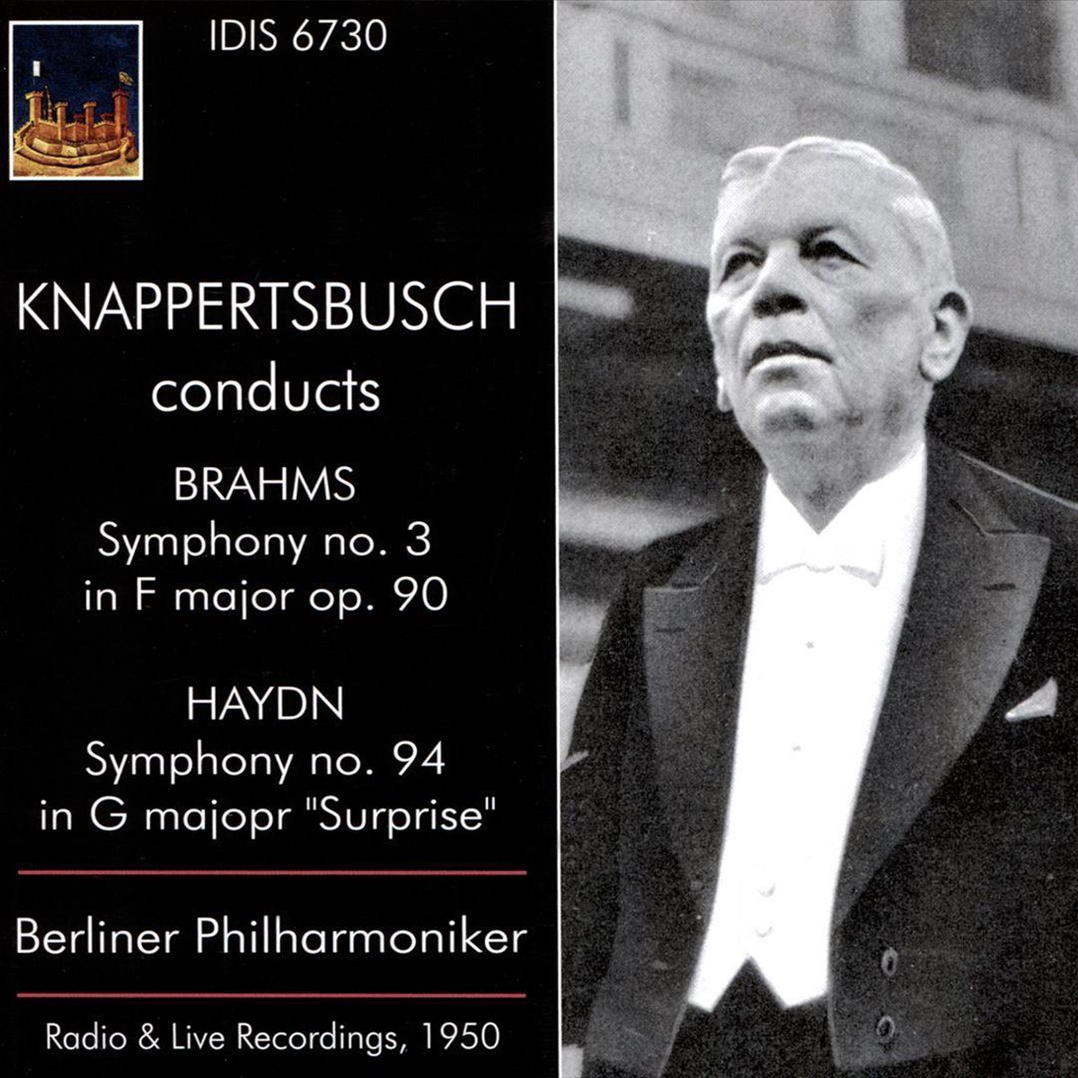 Brahms: Symphony No. 3; Haydn: Symphony No. 94