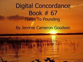 DIGITAL CONCORDANCE 67 - Plates To Pounding - Digital Concordance Book 67