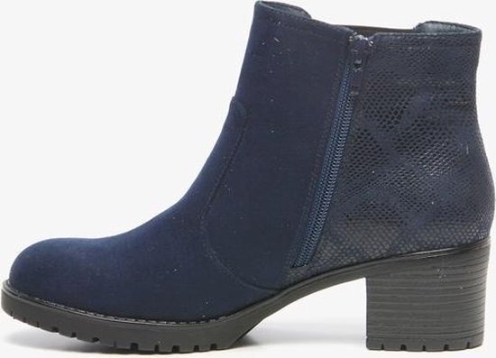 | Blue Box dames enkellaarsjes Blauw Maat 40 | Blue Box dames enkellaarsjes Blauw Maat 40