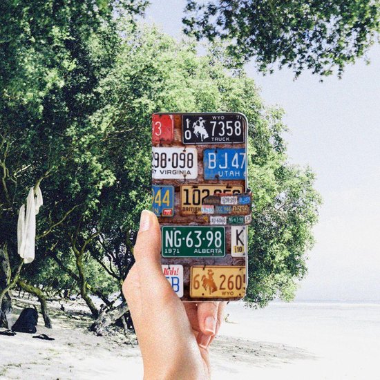Xiaomi Redmi 7A Telefoonhoesje met foto Kentekenplaten