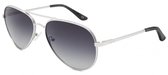 Polar Zonnebril Diamond Aviator Gepolariseerd Zilver (p664dia12)