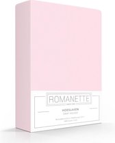 Luxe Verkoelend Hoeslaken - Roze - 160x200 cm - Katoen - Romanette