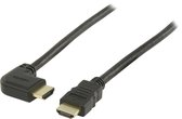 High-Speed 3m HDMI-Kabel mit Ethernet, vergoldet [1x rechts gewinkelter Anschluss]