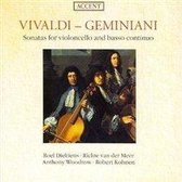 Van Der/Kohnen Dieltiens/Meer - Sonatas For Violoncello And Basso C