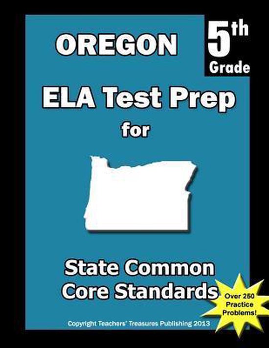Oregon 5th Grade Ela Test Prep - cover