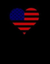 USA Heart Flag