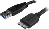 STARTECH 2m 6ft Slim USB 3.0 Micro B Cable