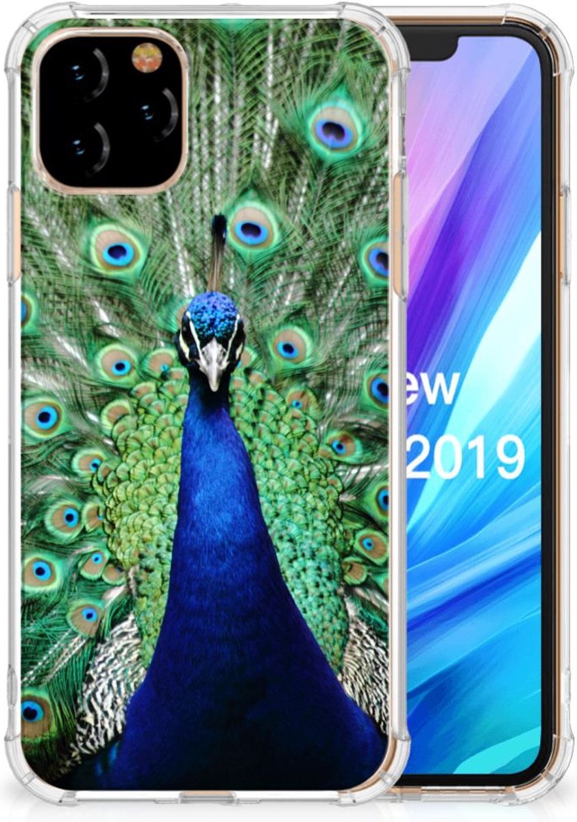 TPU Case Anti-Shock voor Apple iPhone 11 Pro Case Anti-shock Pauw