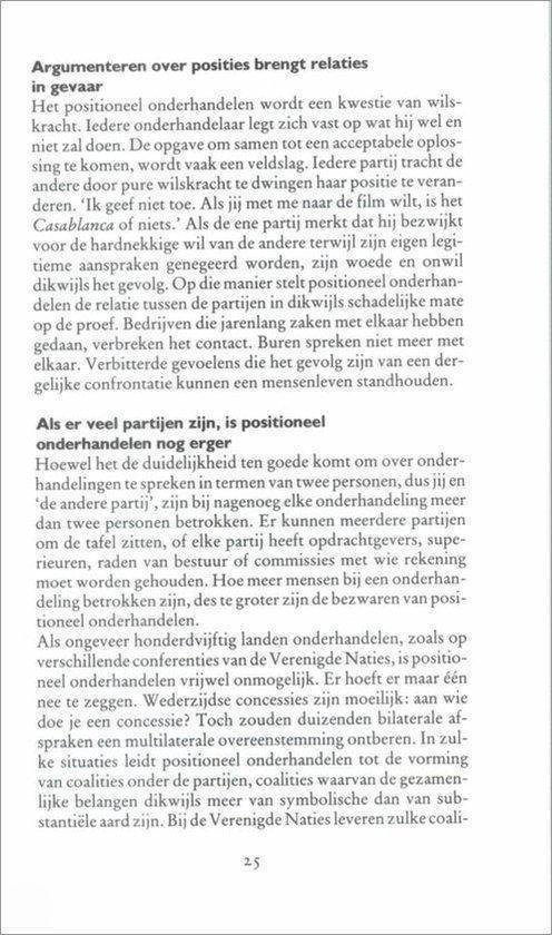 Excellent onderhandelen