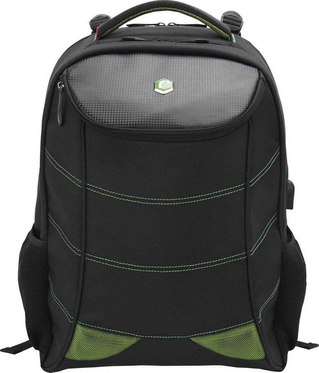 Bestlife 17'' Gaming Backpack Snake Eye Juodas/Green