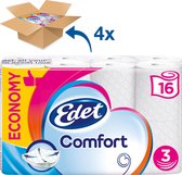 Edet Comfort - 3-laags wc papier - 64 rollen