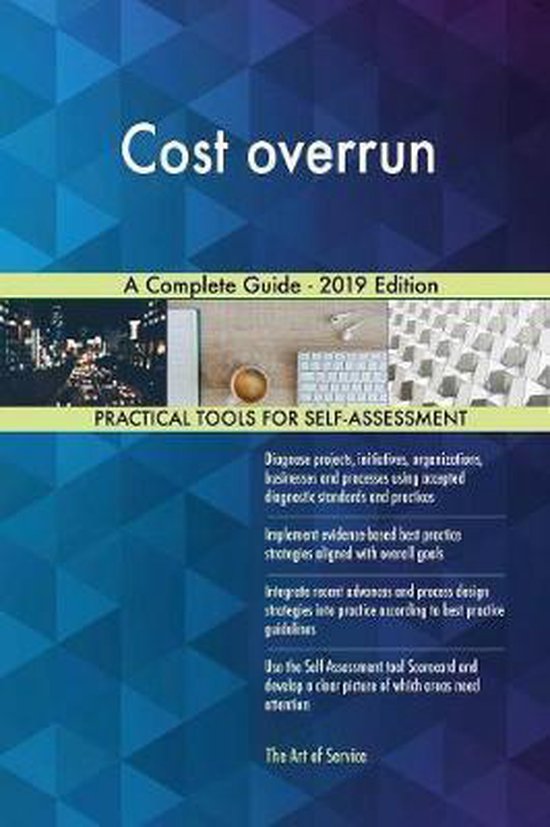 Cost overrun A Complete Guide 2019 Edition 9780655549963 Gerardus