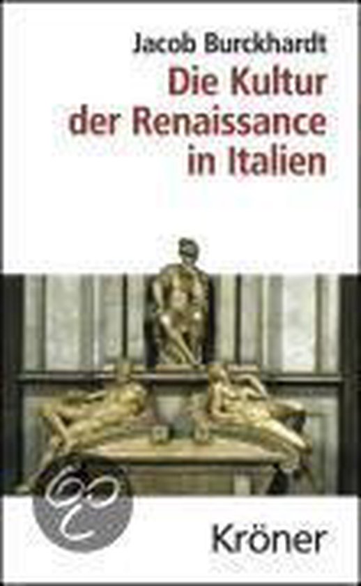 Die Kultur der Renaissance in Italien - cover