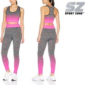 SportZone BH met legging - Neon Pink - One size (36-42)