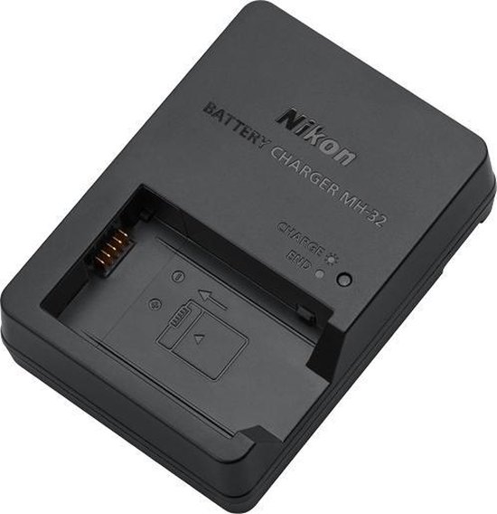 Nikon MH-32 Lithium-Ion batterijoplader voor EN-EL25 digitale camera zwart, AC stroombron