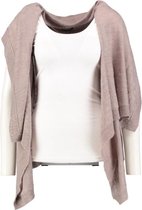 Broadway mouwloos vest light taupe - Maat XS/S