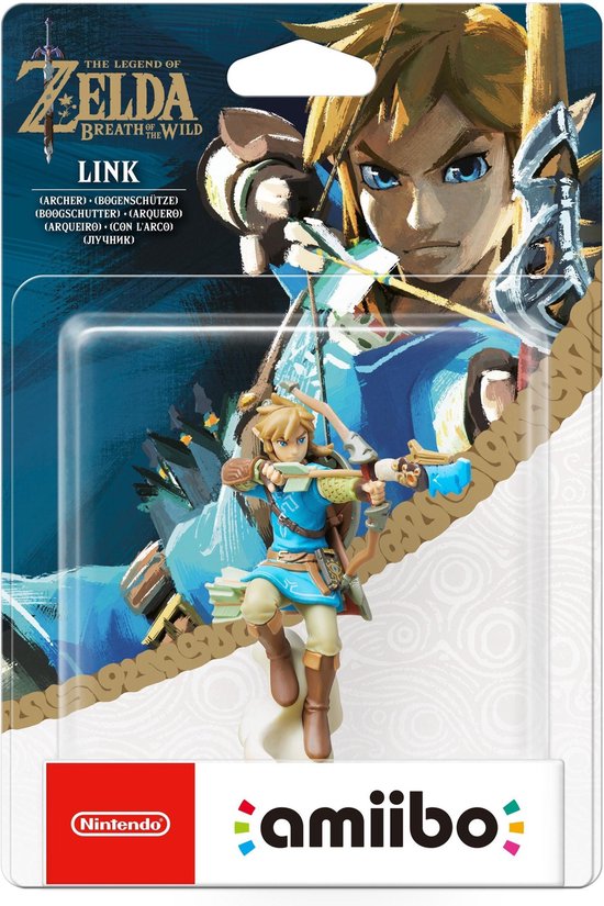 Amiibo Link - Legend of Zelda Breath of The Wild - Nintendo Switch - Nintendo