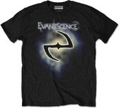 Evanescence Heren Tshirt -S- Classic Logo Zwart