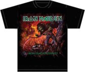 Iron Maiden Heren Tshirt -L- From Fear To Eternity Album Zwart