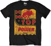 ZZ Top Heren Tshirt -M- Speed Oil Zwart