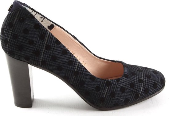 Dames Pumps Floris Van Bommel 85175/03 Donkerblauw - Maat 38½ | bol.com