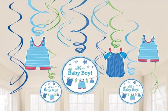 Cheereveal 8 stuks drakenslingers - Mythisch fantasiethema hangende slingers, drakenthema, verjaardag, babyshower, feestdecoraties