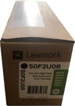 Lexmark 50F2U0R tonercartridge 1 stuk(s) Origineel Zwart