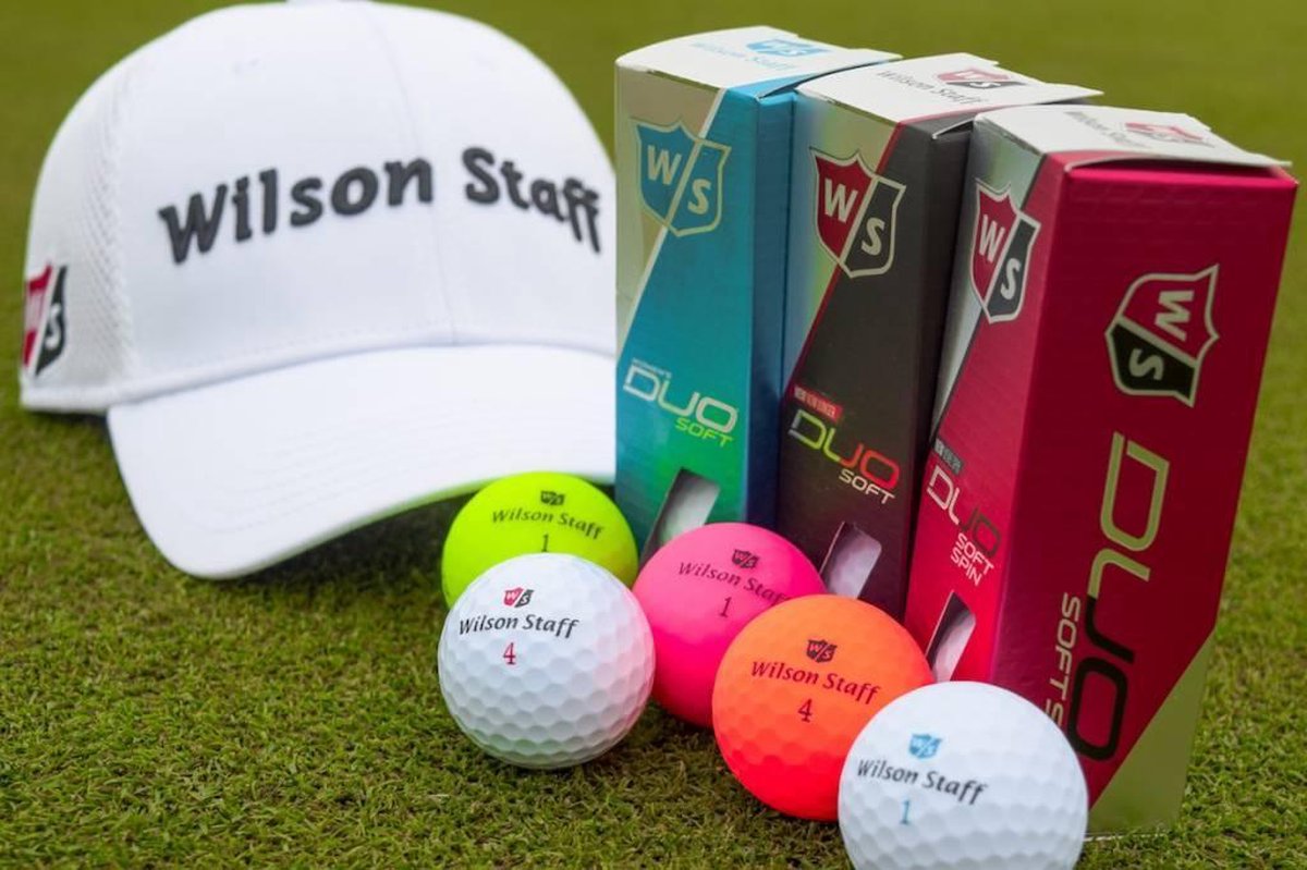 12 Balles De Golf Wilson Staff Dx2 Jaunes Souples – Grade A (Comme Neuf)