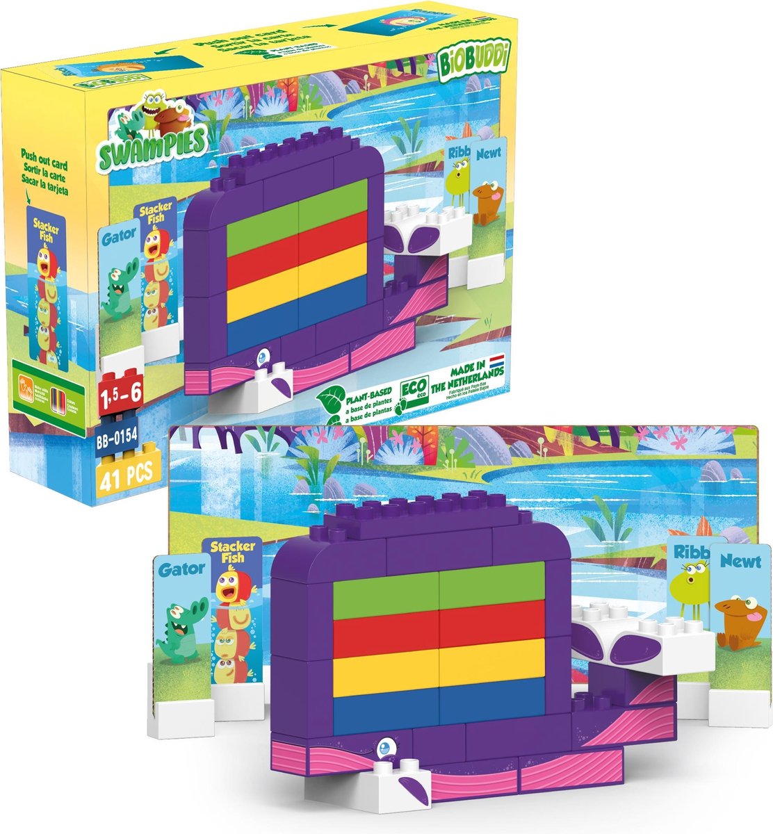 BiOBUDDi Swampies - Rainy - 45 delig