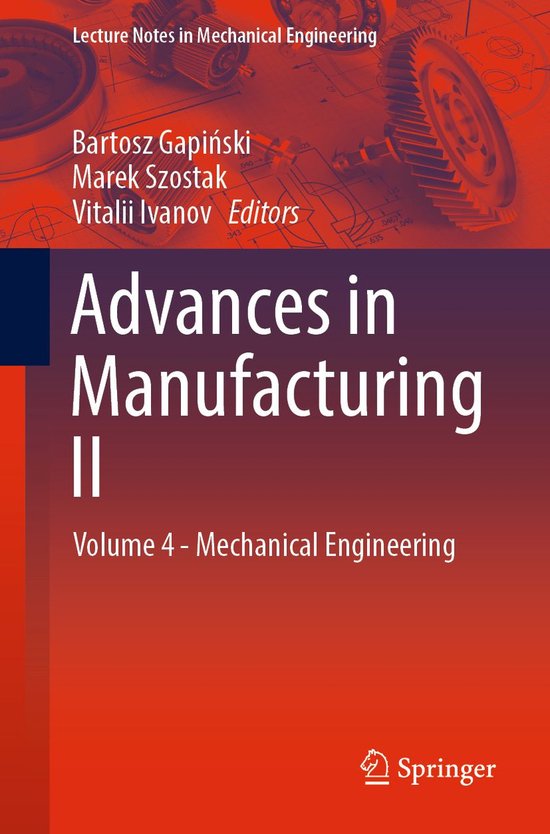 Engineering (R0) - Advances in Manufacturing II - cover