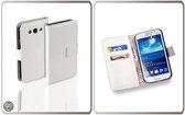 Lelycase Book Wit Flip Wallet Case Hoesje Samsung Galaxy Grand Neo i9080