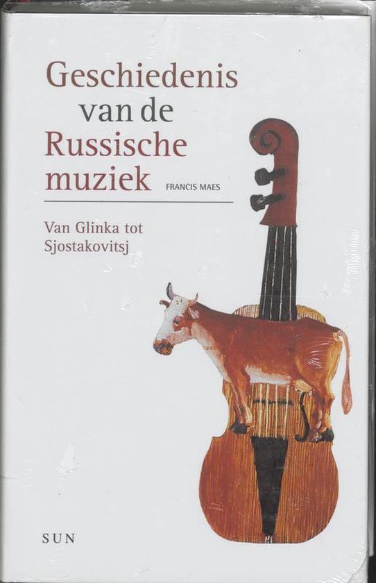 Cover van het boek 'Geschiedenis van de Russische muziek' van Francis Maes