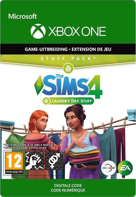 Les Sims 4 - Kit d'Objets Jour de lessive | Jeux | bol