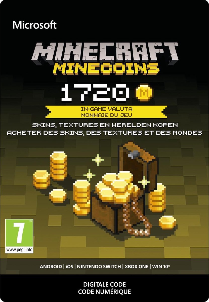 Minecraft: Minecoins Pack - 1.720 Coins