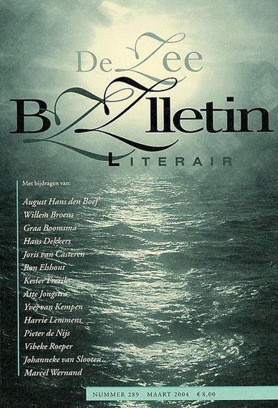 Cover van het boek 'Bzzlletin 289 de zee'