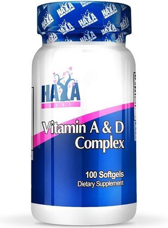 Vitamin A & D Complex Haya Labs 100softgels