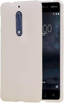 Mobieletelefoonhoesje.nl - Nokia 5 TPU Hoesje Wit