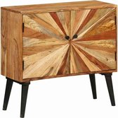 Ladekast Mango hout dressoir Sidetafel Bijzettafel 85x30x75 cm / schoenenkast / dressoir kast / gangkast schoenen kast / wandkast / commode kast / opbergkast