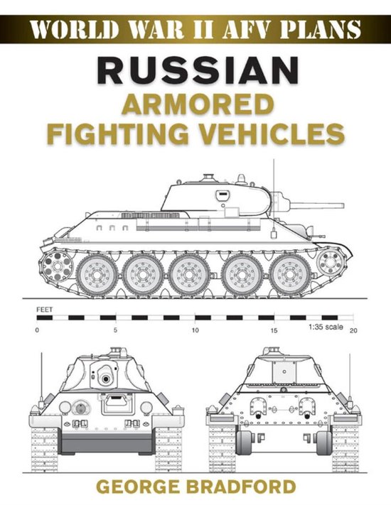 World War II AFV Plans - Russian Armored Fighting Vehicles - cover