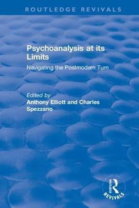 Routledge Revivals: Anthony Elliott: Early Works in Social T ... - cover