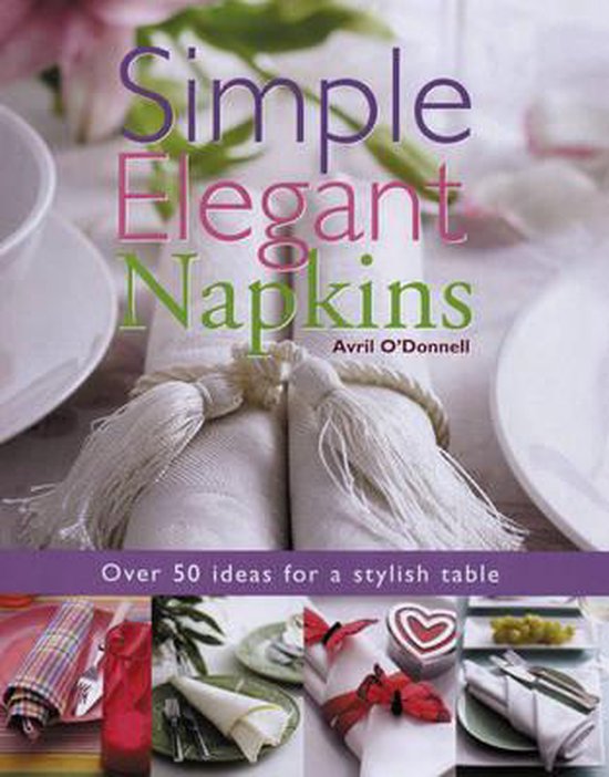 Simple Elegant Napkins - cover