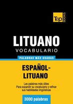 Vocabulario Español-Lituano - 3000 palabras más usadas
