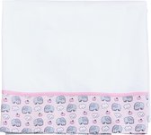 Little Blond - Lakentje - Pink elephant - 100x150 cm