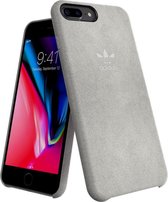Adidas slimcase ultrasuede grijs hoesje Iphone 6/6S/7/8 Plus