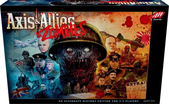 Boek: Axis & Allies & Zombies - Engelstalig Bordspel, geschreven door Avalon Hill